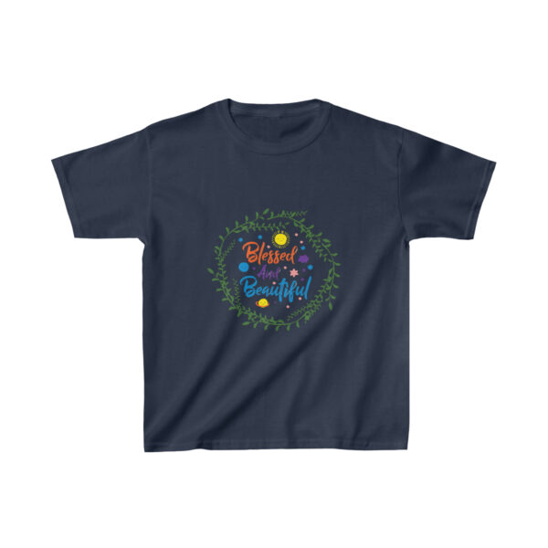 Blessed and Beautiful Kids Cotton T-Shirt